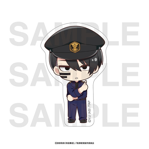 TV Anime "Togen Anki" ~Police~ Die-cut Sticker Mujin Mudano [Edith][GOODS]