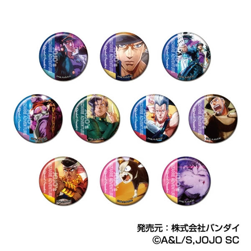 メモリーCANバッジ ジョジョの奇妙な冒険 スターダストクルセイダース 1箱10個入り [ハセ・プロ][トレーディング]