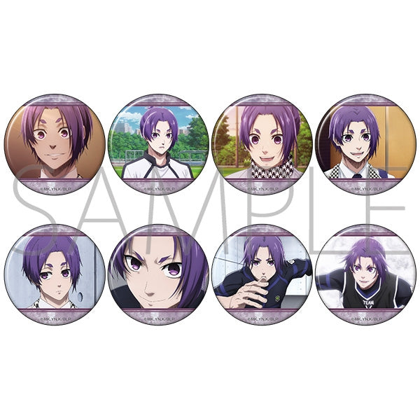 BLUELOCK THE MOVIE -EPISODE Nagi- My Best Character Badge Collection/Reo Mikage 1 box (8 pieces) [Movic][Trading]