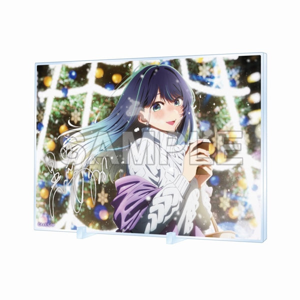 【推しの子】箔押しサイン入りアクリルパネル 黒川あかね Xmas 2023 ver.[KADOKAWA][GOODS]
