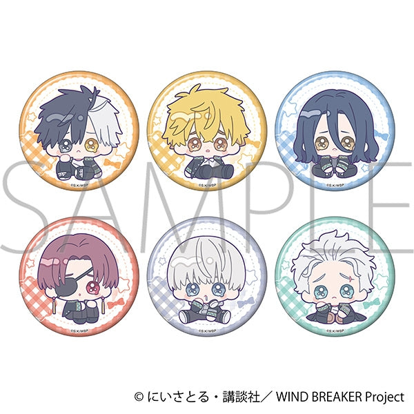 WIND BREAKER Pearl Badge Collection / Minipienz Box of 6 [Movic][Trading]