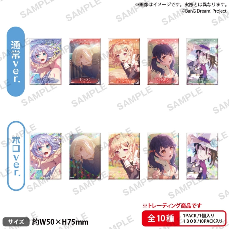 BanG Dream! Girls Band Party! Trading Square Can Badge vol.1 Morfonica 1 Box of 10 [Bushiroad Creative][Trading]