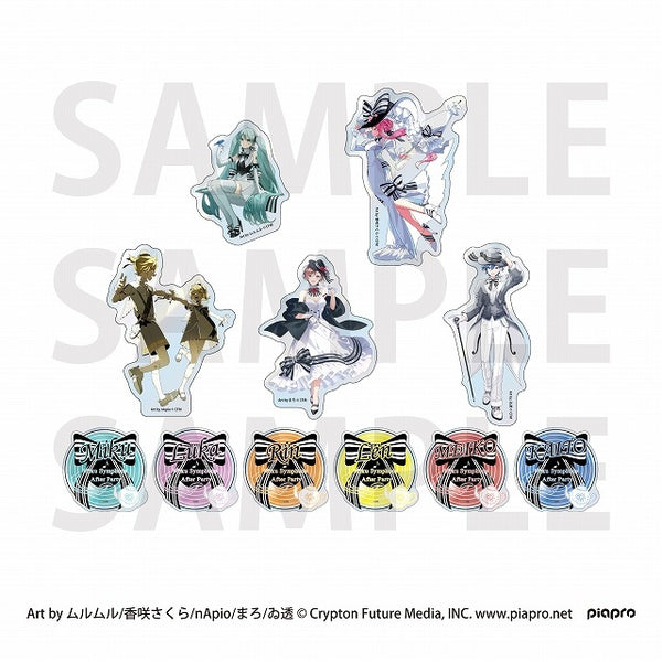 初音ミクシンフォニーコラボカフェ 「After Party in Yokohama」オーロラステッカーセット 11枚入り [イーディス][GOODS]