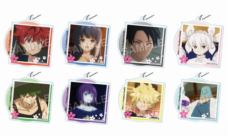 夜桜さんちの大作戦 アクリルボールチェーン 全8種 1箱8個入り [エフドットハート][トレーディング]