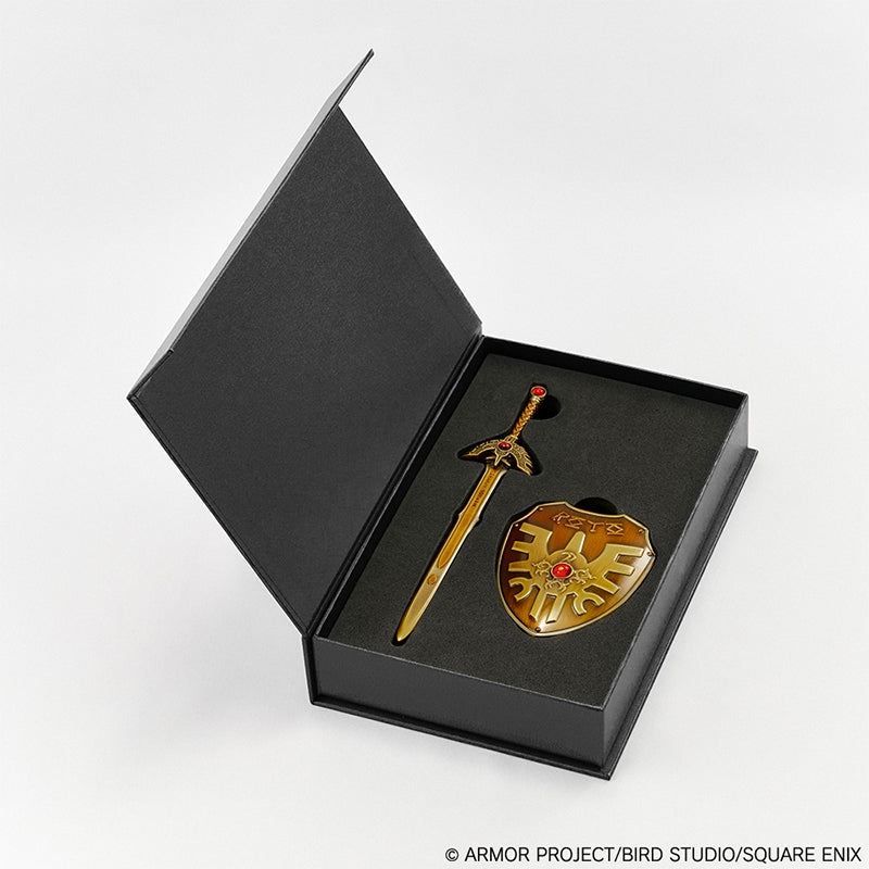 Dragon Quest Metallic Items Gallery Special: Sword of Roto & Shield of Roto ~40th Anniversary Version~ [SQUARE ENIX][GOODS]