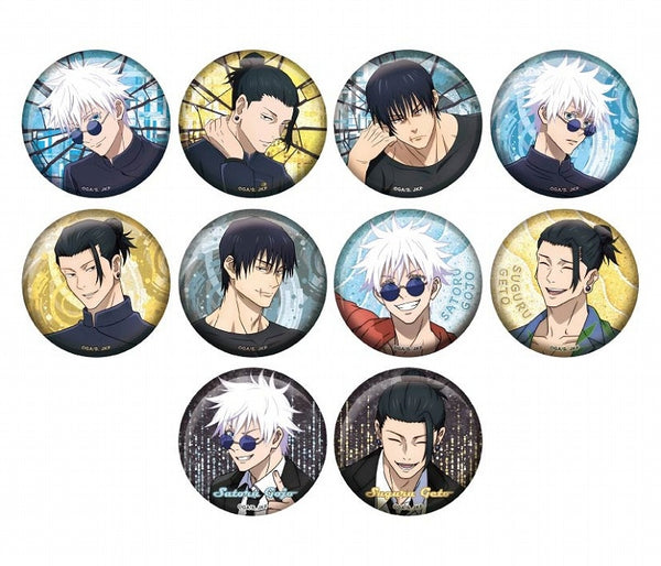 TVアニメ「呪術廻戦」 グリッターカンバッジコレクション 懐玉・玉折 1箱10個入り [エンスカイ][トレーディング]