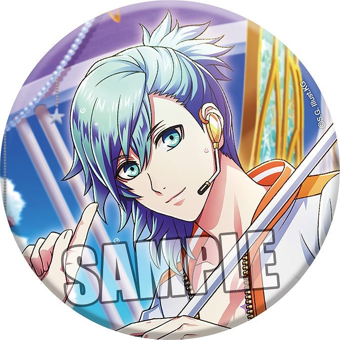 うたの☆プリンスさまっ♪ Shining Live 缶バッジ  はじけて☆Summer Reflection アナザーショットVer.｢美風 藍｣[ブロッコリー][GOODS][新作]