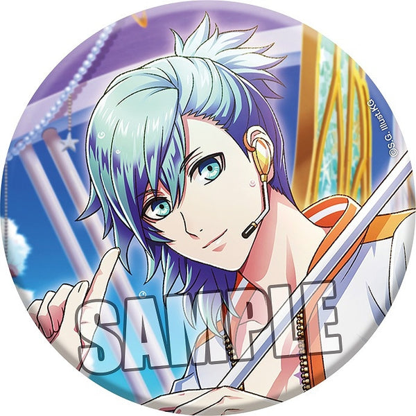 うたの☆プリンスさまっ♪ Shining Live 缶バッジ  はじけて☆Summer Reflection アナザーショットVer.｢美風 藍｣[ブロッコリー][GOODS][新作]
