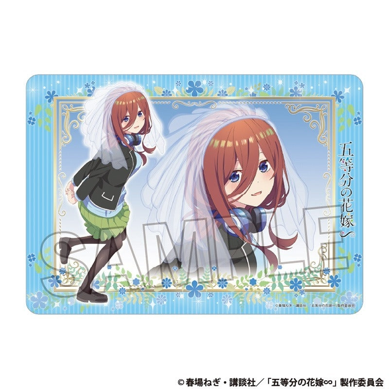 五等分の花嫁∽ イラストプレイマットNT 中野三玖[PROOF][カードサプライ]