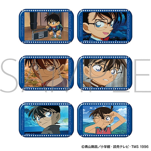 Detective Conan Square Can Badge Collection / Conan Edogawa (Box of 6) [Movic][Trading]