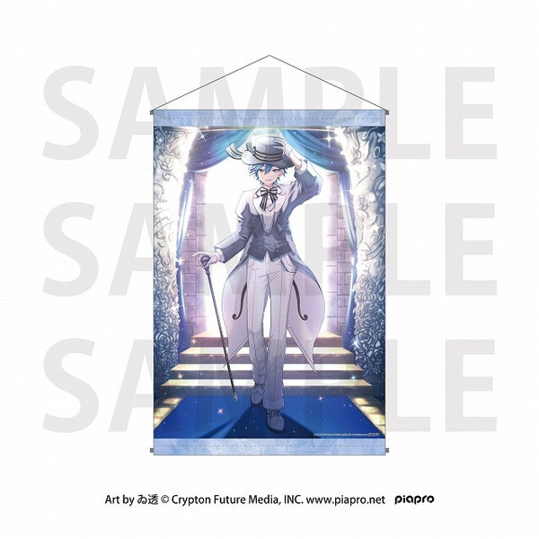 初音ミクシンフォニーコラボカフェ 「After Party in Yokohama」B2タペストリー KAITO [イーディス][GOODS]