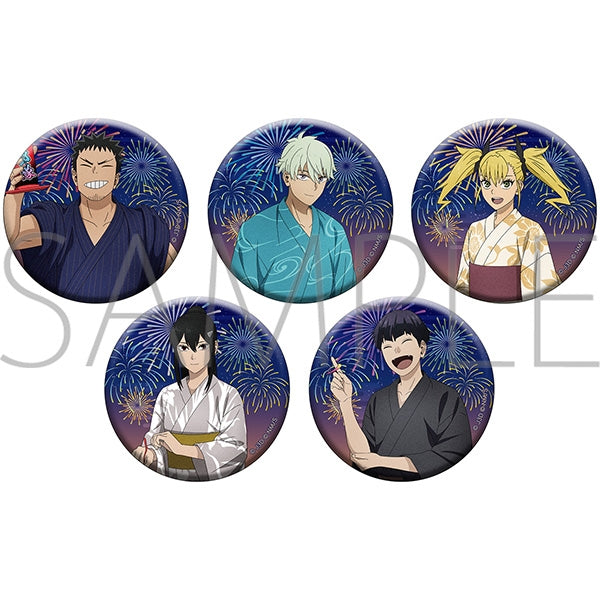 Kaiju No. 8 Trading Can Badge Yukata Ver. Box of 5 [Movic][Trading]