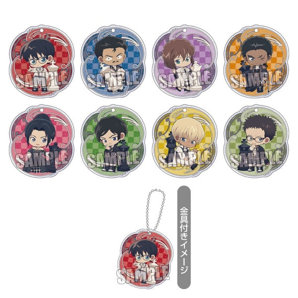 名探偵コナン トレーディングラメアクリルキーホルダー チェスVer. 1箱10個入り [ブロッコリー][GOODS]