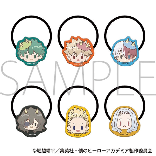 My Hero Academia Acrylic Hair Tie Collection 1 Box/6 Pieces [Movic][Trading]