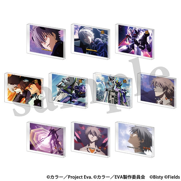 Evangelion Acrylic Block Collection /e Neon Genesis Evangelion ~Memories of the Beginning~ Vol. 3, Box of 10 [Movic][Trading]