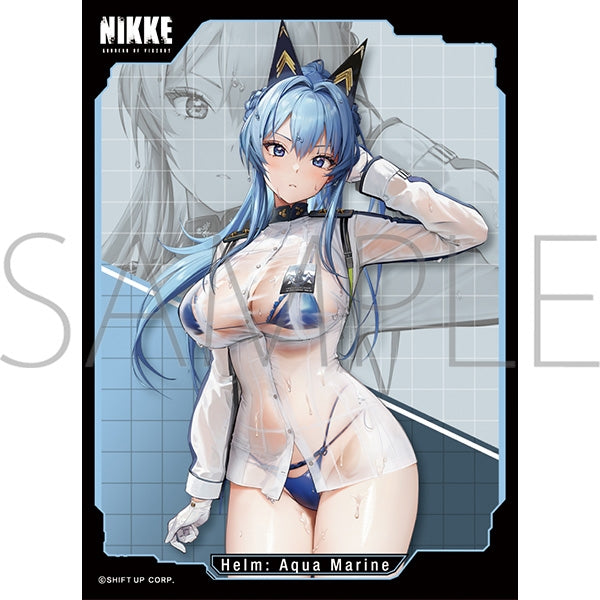 Character Sleeve Collection Mat Series Goddess of Victory: NIKKE "Helm: Aquamarine" (No.MT2310) [Movic] [Card Supplies]