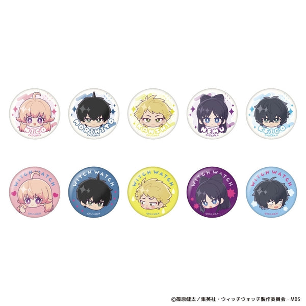 ウィッチウォッチ TD表情缶バッジBOX (全10種) 1箱10個入り [ティー・シー・ピー][トレーディング]