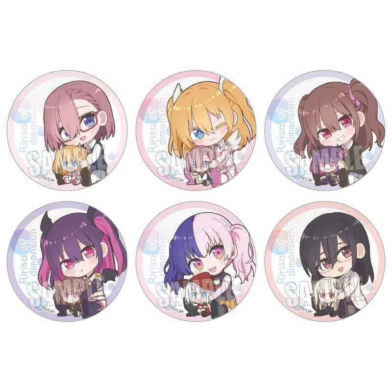 トレーディング缶バッジ TVアニメ「2.5次元の誘惑」/ぎゅぎゅっと 1箱6個入り [ベルハウス][トレーディング]