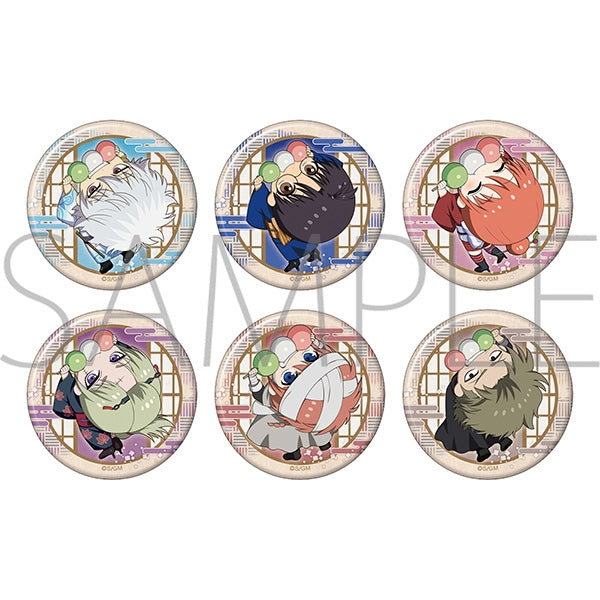 新劇場版 銀魂 -吉原大炎上- かぷりっこキャラバッジコレクション 1箱6個入り [ムービック][トレーディング]