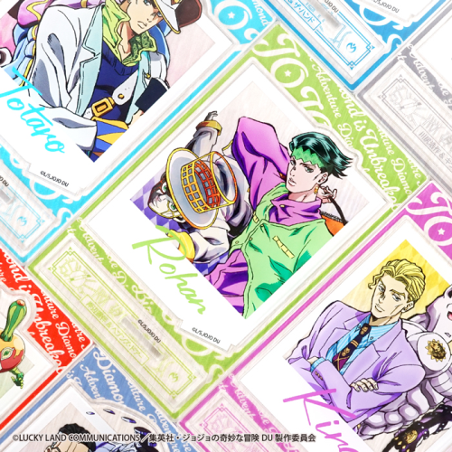 ジョジョの奇妙な冒険 ダイヤモンドは砕けない フォトスタイルアクスタ(ガム) 1箱10個入り [エフトイズ・ コンフェクト][キャンディトイ]