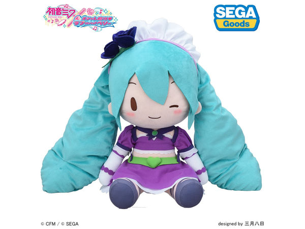 初音ミク×オシャレ魔女 ラブ and ベリー ふわぷち ぬいぐるみ  キラリンパープル(LL) [セガ フェイブ][GOODS]