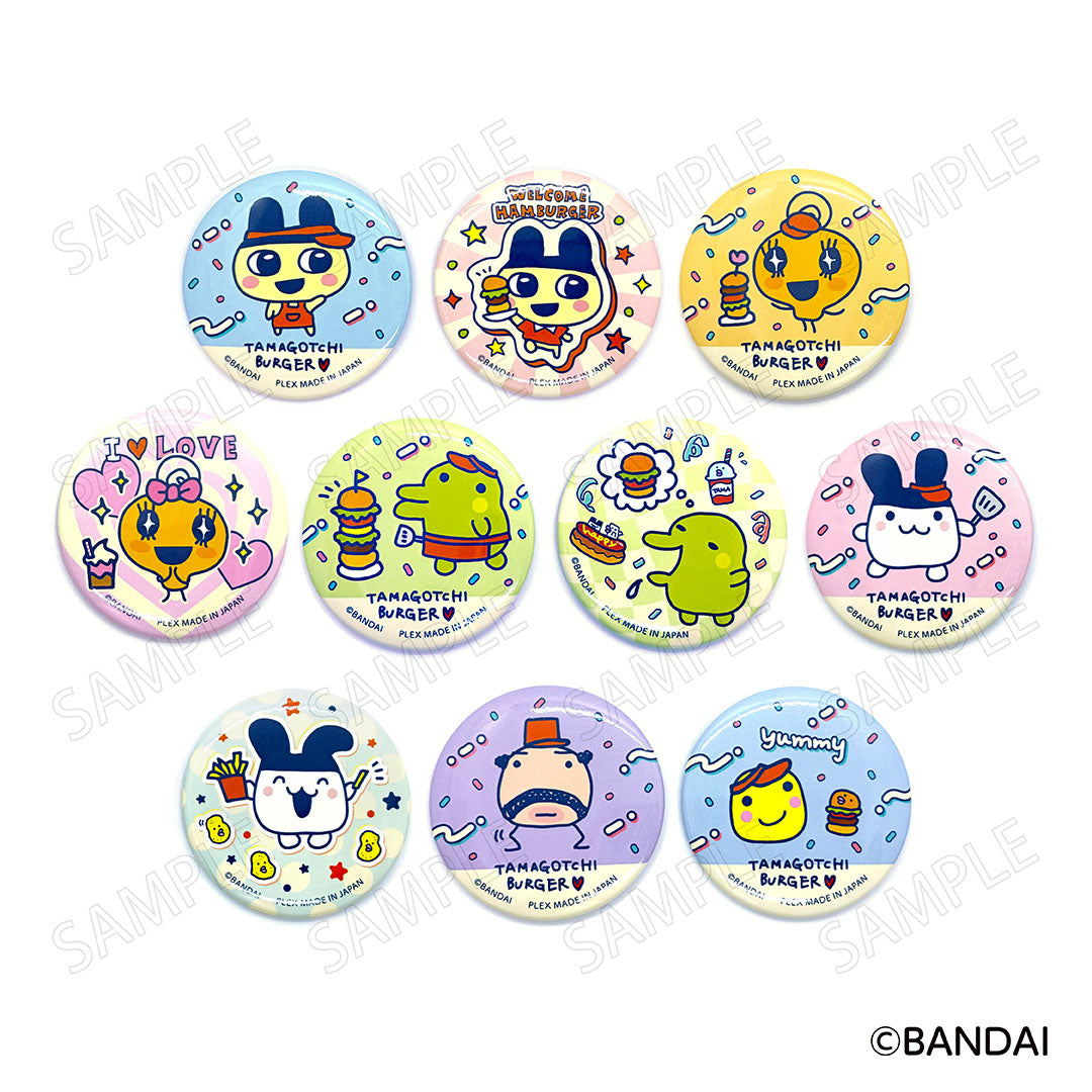 たまごっち ウェルカムバーガー 缶バッジコレクション 1箱10個入り [プレックス][GOODS]