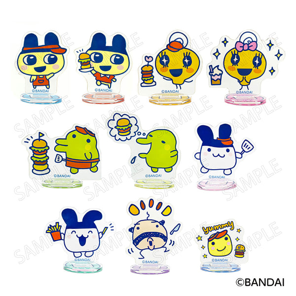 たまごっち ウェルカムバーガー ミニアクリルスタンド 1箱10個入り [プレックス][GOODS]