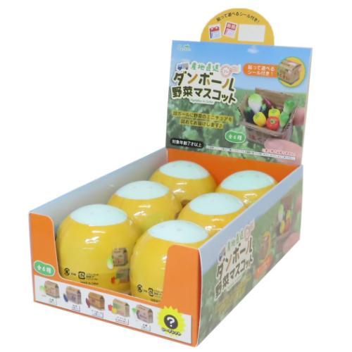 ダンボール野菜マスコット 1箱6個入り [J.ドリーム][トレーディング]