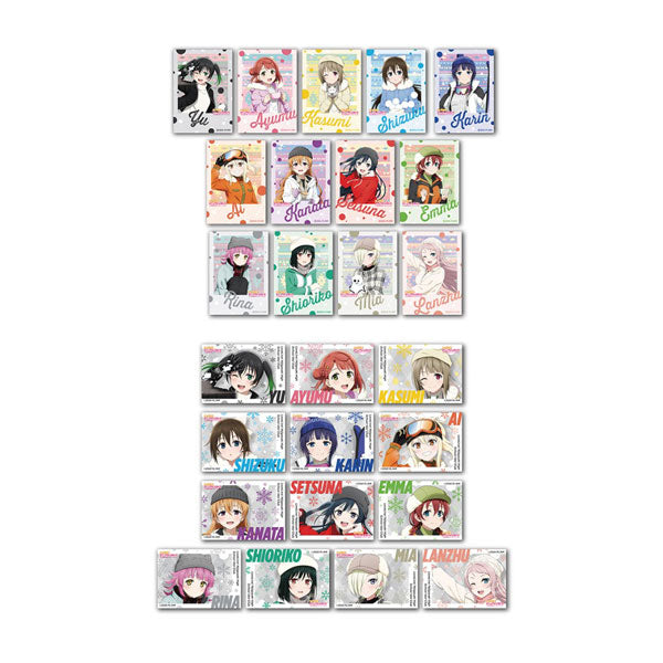 Love Live! Nijigasaki High School Idol Club Mini Bromide Collection, 1 box of 13 packs [Ensky][Trading]