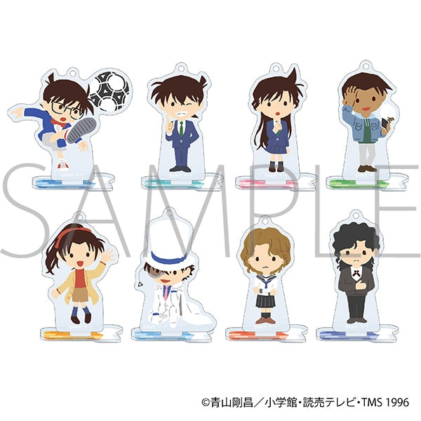 名探偵コナン スタンド付きアクリルキーホルダーコレクション/ゆるパレット D柄 BOX 8個入[ムービック][トレーディング][新作]