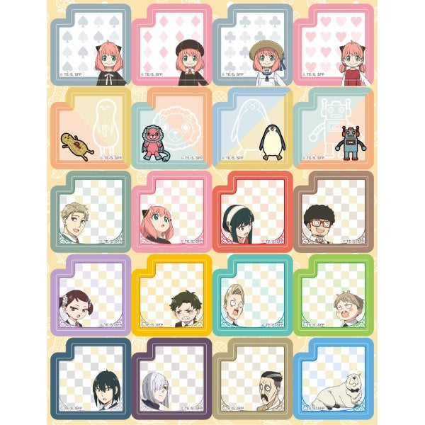 アニメ『SPY×FAMILY』 スケジュール デコシール 1箱 10個入[エンスカイ][トレーディング][新作]