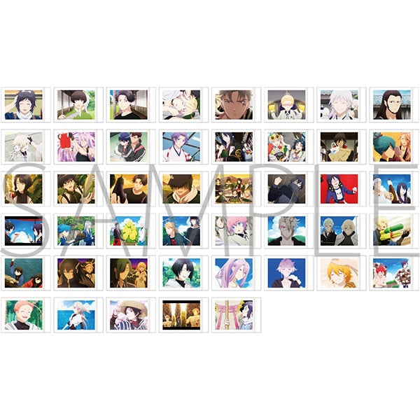 Touken Ranbu: Hanamaru ~Tsuki no Maki~ Pashakore / Tsuki no Maki All 45 Designs BOX 10 Pieces [Movic][Trading][New]