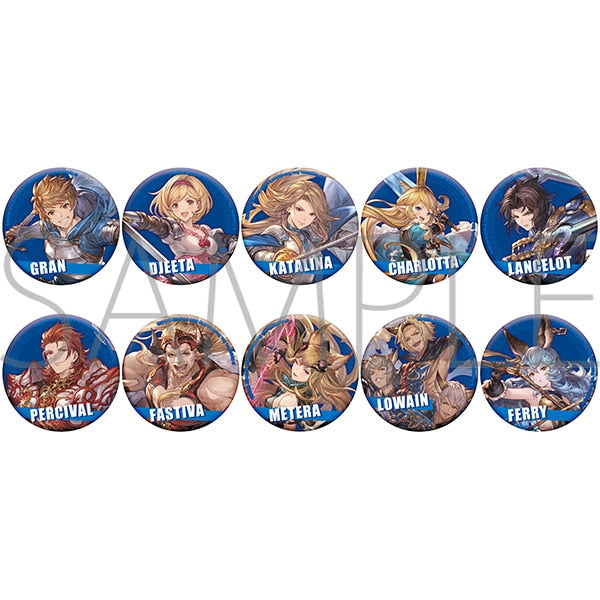 Granblue Fantasy Versus: Rising キャラバッジコレクション/A BOX 10個入[ムービック][トレーディング][新作]