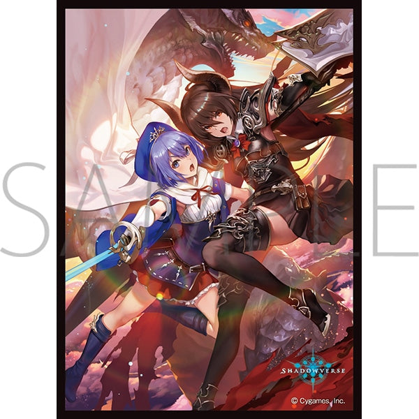 きゃらスリーブコレクション マットシリーズ  Shadowverse ｢黒蒼の絆・フォルテ&ミリアム｣(No.MT1801)[ムービック][カードサプライ][新作]