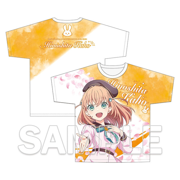 『蓮ノ空女学院スクールアイドルクラブ』フルグラフィックTシャツ 日野下 花帆 Dream Believers Ver.[KADOKAWA (電撃)][GOODS][新作]