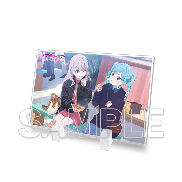 『ラブライブ!スーパースター!!』ミニアクリルプレート Liella! マルガレーテ&冬毬[KADOKAWA][GOODS][新作]