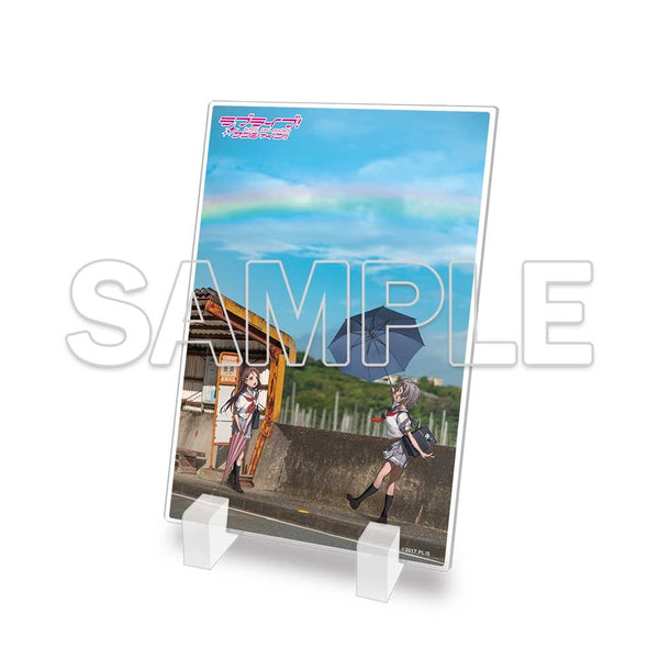 『ラブライブ!サンシャイン!!』ミニアクリルプレート Aqours 梨子&曜[KADOKAWA][GOODS][新作]