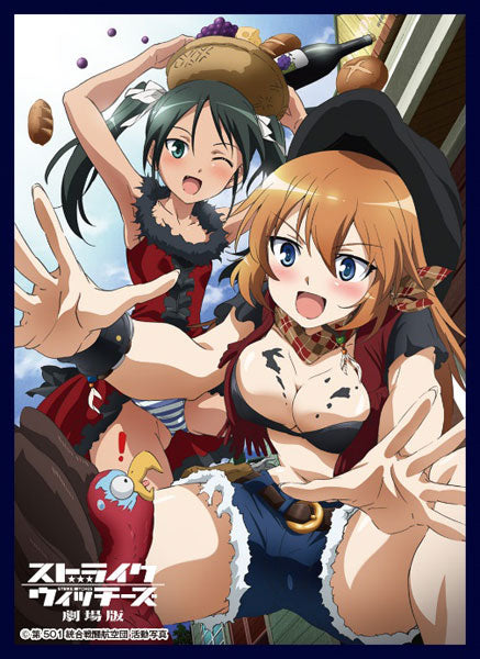 クロックワークス スリーブコレクション Vol.61 ストライクウィッチーズ劇場版 ルッキーニ&シャーリー パック [クロックワークス][カードサプライ]