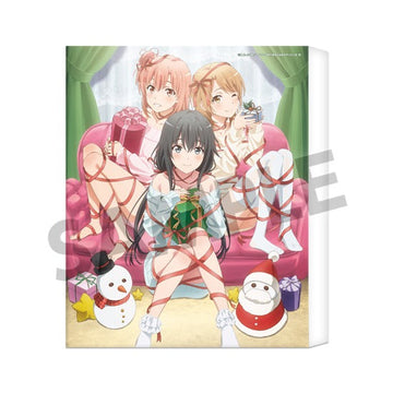 やはり俺の青春ラブコメはまちがっている｡完 キャンバスアート  雪乃&結衣&いろは クリスマス ver.[ホビーストック][GOODS][新作]