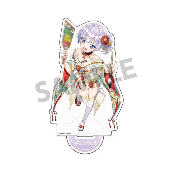ドルフィンウェーブ アクリルフィギュア シュネー・ヴァイスベルグ(艶晴れ着)[ホビーストック][GOODS][新作]