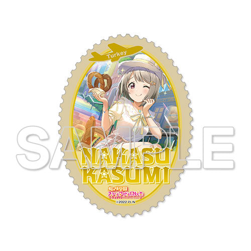 『ラブライブ!虹ヶ咲学園スクールアイドル同好会』空想世界旅行トラベルステッカー 中須かすみ [KADOKAWA][キャラグッズ]