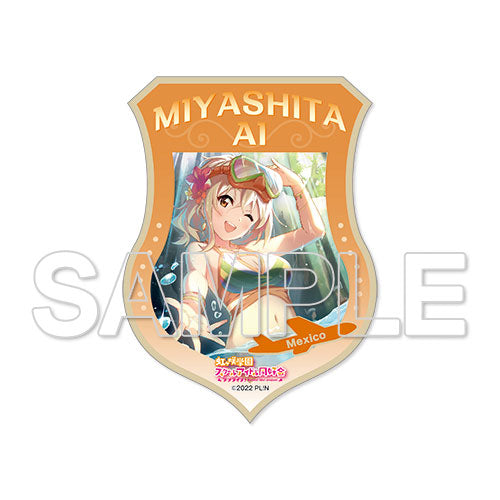 『ラブライブ!虹ヶ咲学園スクールアイドル同好会』空想世界旅行トラベルステッカー 宮下愛 [KADOKAWA][キャラグッズ]