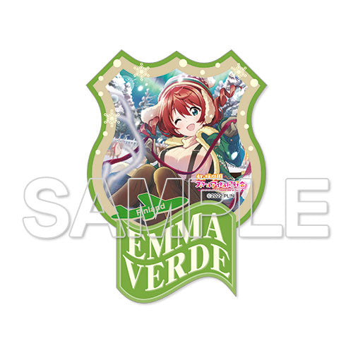 『ラブライブ!虹ヶ咲学園スクールアイドル同好会』空想世界旅行トラベルステッカー エマ・ヴェルデ [KADOKAWA][キャラグッズ]