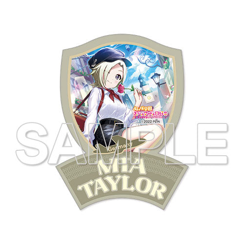 『ラブライブ!虹ヶ咲学園スクールアイドル同好会』空想世界旅行トラベルステッカー ミア・テイラー [KADOKAWA][キャラグッズ]