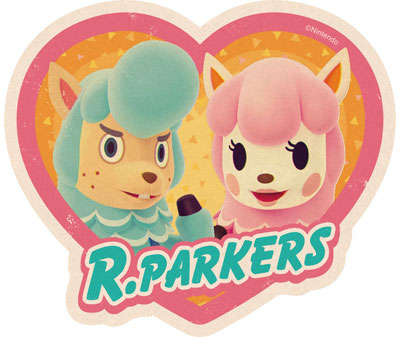 どうぶつの森 トラベルステッカーどうぶつの森(3)R・パーカーズ [ensky(エンスカイ)][キャラグッズ]