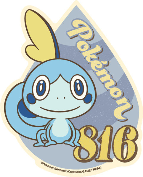 Pokémon Travel Sticker Retro Sticker Collection 20. Sobble [ensky][Character Goods]