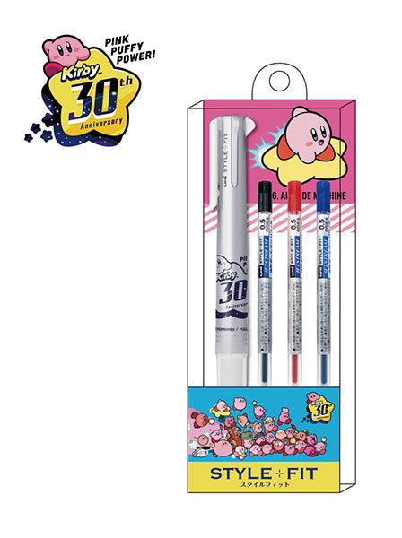 Kirby 30th Style Fit 3-Color Pen Holder [ensky]