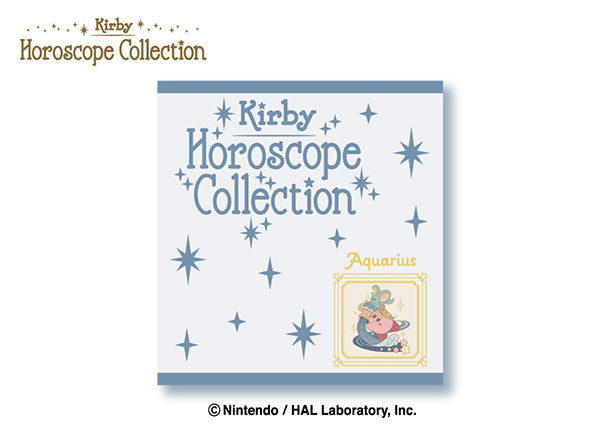 Kirby Horoscope Collection Jacquard Hand Towel (11) Aquarius [ensky]