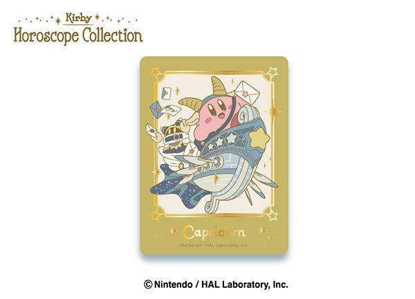Kirby's Horoscope Collection Die-cut Mini Sticker (10) Capricorn [Ensky]