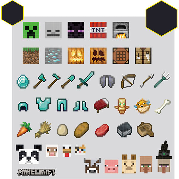 MINECRAFT マインクラフト フレークシール A[エンスカイ]